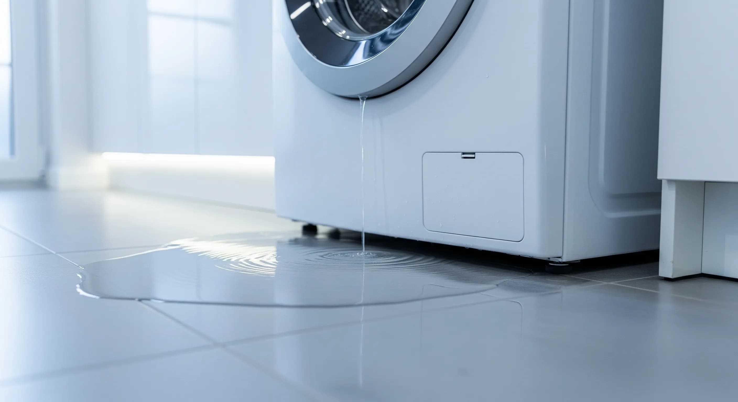 Machine Leaking Water