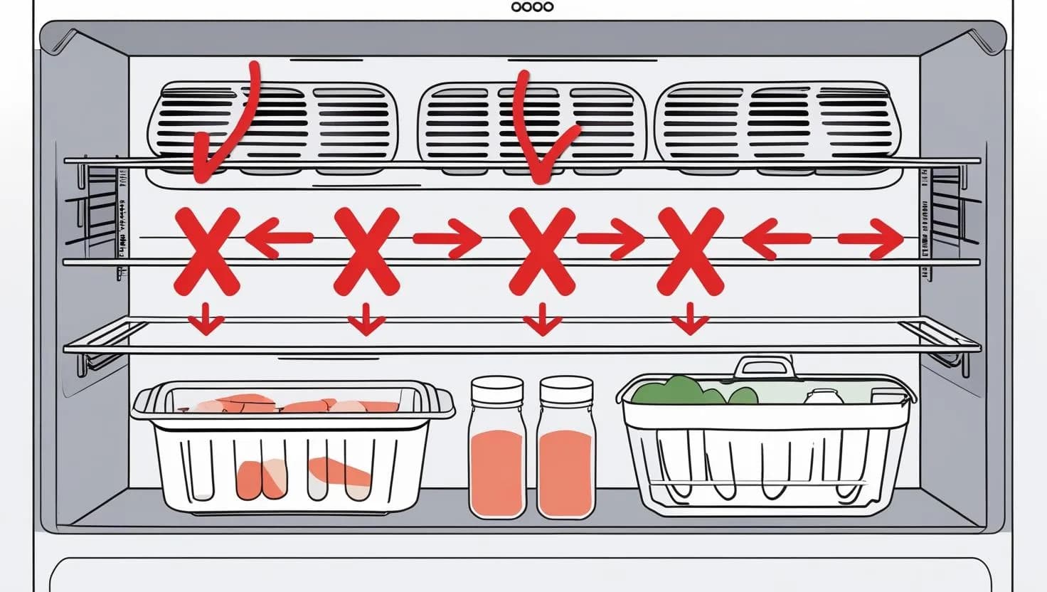 Ensure Proper Airflow Around Fridge