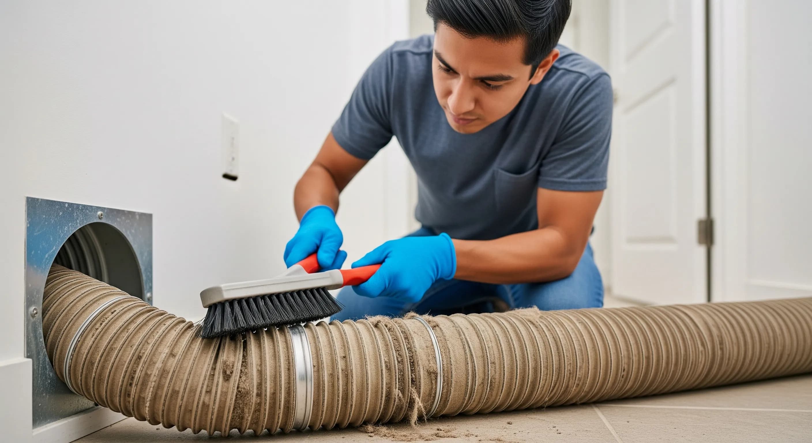 Check & Clean Dryer Vent Hose