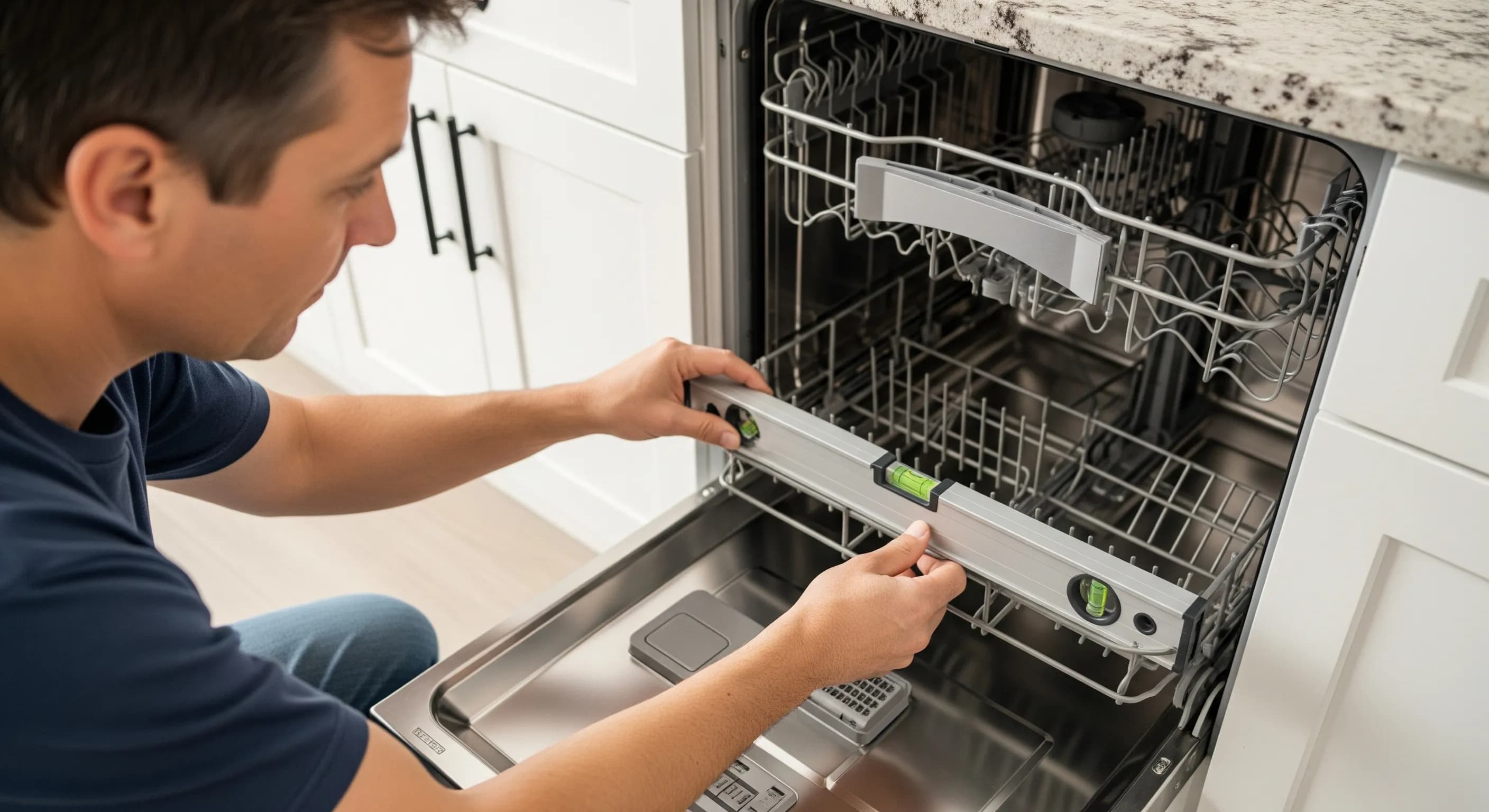 Check Dishwasher Levelness