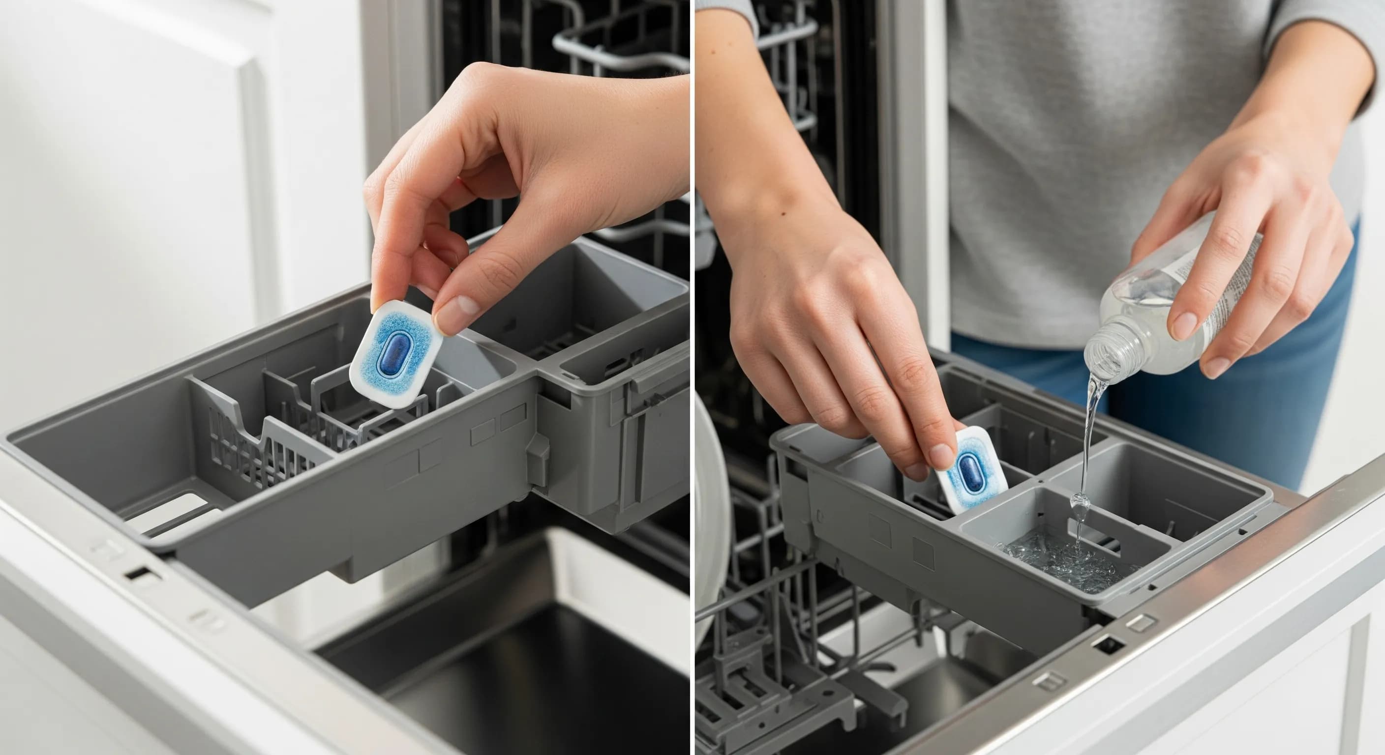Use Appropriate Detergent and Rinse Aid