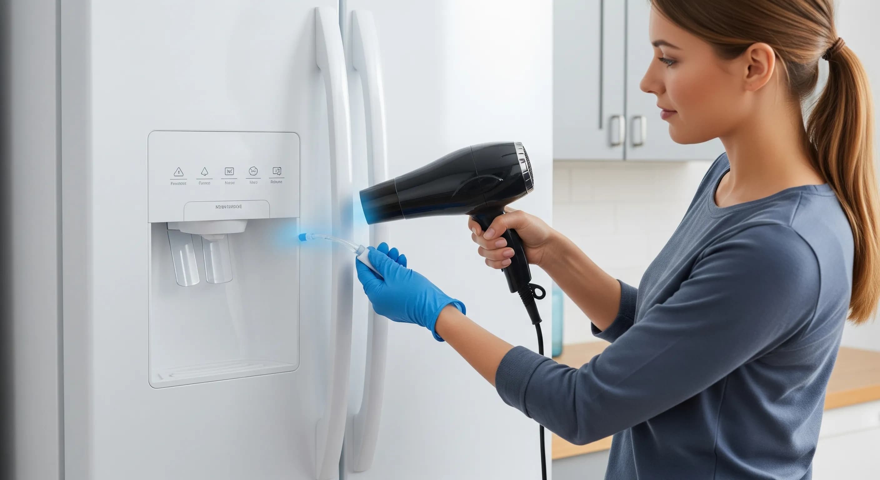 Check for Frozen Water Line (in Door)